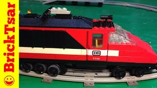 LEGO TRAIN 12V 7745 🚅🛤HighSpeed City Express Passenger Train from 1985 [upl. by Mayyahk]