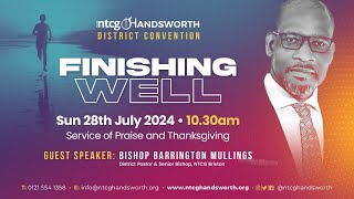 District Convention Sunday Morning 28th July 2024  Bishop Barrington Mullings  NTCG Handsworth [upl. by Nikolaus583]