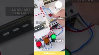 Motor Protective Circuit Breaker with Indicator Light Clear Status Indication with Color Coding [upl. by Burrill]