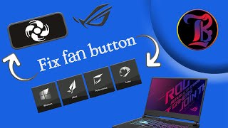 How to fix Asus fan button  Asus Armoury Crate not Working  InstallUpdate Asus Rog Armoury Crate [upl. by Aleibarg]