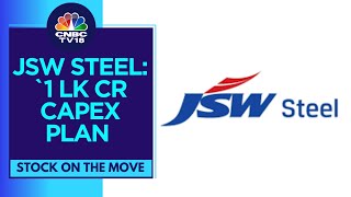 JSW Steel Rises On Bullish Capex Plans Aiming For 50 Million Tonnes Capacity By End Of The Decade [upl. by Doowron15]