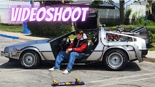 Filming a Music Video with the Delorean Time Machine [upl. by Orelia]