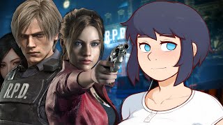 RESIDENT EVIL 2 REMAKE Walkthrough Gameplay Part 2  CLAIRE RE2 LEON [upl. by Cami]