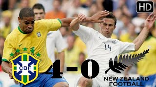 Brazil vs New Zealand 40 Goals and Highlights 04062006 Friendly Match HD [upl. by Shevlo]