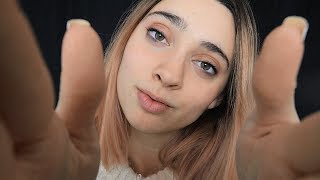 Andrà Tutto Bene ❤️ Face Brushing Tongue Clicking  ASMR [upl. by Hannala]