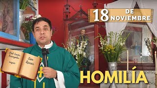 EVANGELIO DE HOY sábado 18 de Noviembre del 2023  Padre Arturo Cornejo [upl. by Chud259]