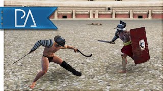 GLADIATOR GAMES  Colosseum Mod Gameplay  Total War Attila [upl. by Etaner]