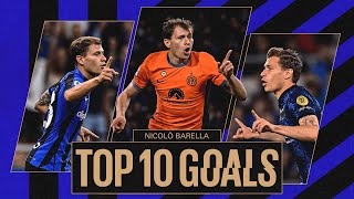 I CAPOLAVORI DI BARELLA 🤩✨  TOP 10 GOALS 🖤💙 [upl. by Eads449]