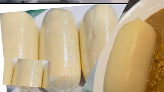 Comment faire du Foufou de semoule de blé et manioc [upl. by Ttayw]