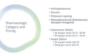 Inspra  Eplerenone Drug Informational Video [upl. by Hewett51]