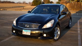 Infiniti G25x Start Up Walk Around wSport Mode [upl. by Turrell950]