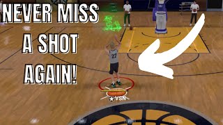 NEVER MISS A SHOT AGAIN BY DOING THIS NBA 2k22 Shooting Glitch My CareerMy Park [upl. by Gualterio]