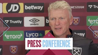 quotIts Going to Be a Tough Testquot  David Moyes Press Conference  Bournemouth v West Ham [upl. by Berlauda]