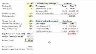 Cash and carry arbitrage [upl. by Notsew671]