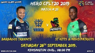 Match 25 Highlights  BTvSKP  CPL19 [upl. by Katlaps]