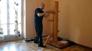 Forma Uomo di Legno e allenamento libero in fluidità interpretazione personale  Wing Chun Torino [upl. by Idnem86]