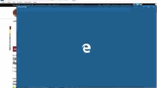 Abrindo o Internet Explorer no Windows 10 Dr Aprendiz [upl. by Ninette787]