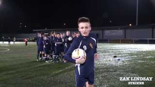 East Kilbride FCs 2001s Crossbar Challenge [upl. by Namialus]