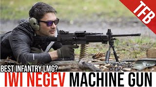 The IWI Negev LMG Light Machine Gun [upl. by Kramnhoj]