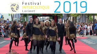 La Grande Parade des Nations Celtes 2019  Festival Interceltique de Lorient 2019 [upl. by Nerb59]