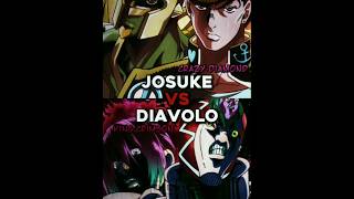 Josuke Higashikata Vs Diavolo edit jojo anime diavolo josuke 1v1 vs amv manga fyp debate [upl. by Eileen469]