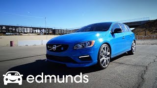 2017 Volvo V60 T6 Polestar  Acceleration Test  Edmunds [upl. by Oidale]