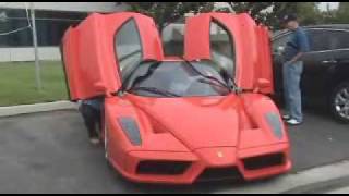 ENZO FERRARI ENZO ORANGE rosso dino  walk around fly by [upl. by Mountford]