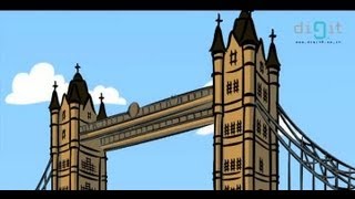 London Bridge Is Falling Down  Animated Nursery Rhymes amp Songs For Kids [upl. by Mathia]