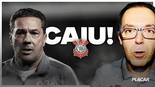 LUXEMBURGO FORA DO CORINTHIANS CAIU  Placar TV [upl. by Udela]