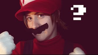 Mario Bros Cosplay Fake Mustache Tutorial [upl. by Besnard232]