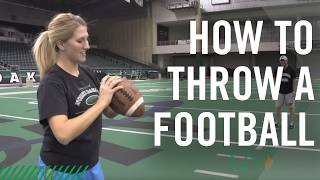 How to Throw the Perfect Spiral Football [upl. by Shumway]