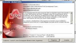 Como Descargar e Instalar Alcohol 120 Full [upl. by Marra]