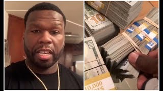 50 Cent Brings Out The Cash After Haters Say He Bow Wow Challenges [upl. by Sirronal]