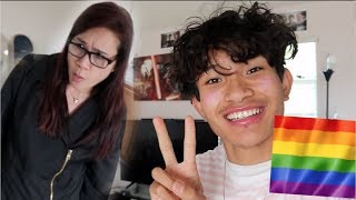 Coming Out Prank On My Mom HILARIOUS [upl. by Nerdna922]