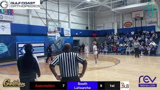 South Lafourche Lady Tarpons vs Assumption Lady Mustangs Basketball Game 020224 [upl. by Nebe749]