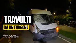 Incidente Garbagnate furgone travolge due 15enni uno muore quotTragedia annunciata su questa stradaquot [upl. by Ennagrom]