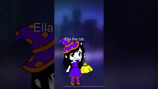 Ella the cat Felix’s sister in her Halloween costume [upl. by Anirol326]