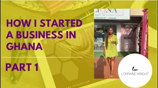 How I started a business in Ghana  I was banned from a Nail shop so I started one in Ghana  PT 1 [upl. by Elleval]