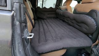 Everyone Needs A Backseat Bed  Air Mattress Right [upl. by Aicyle]