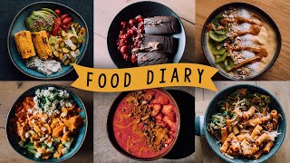 FOOD DIARY  5 Tage meiner Ernährung ausgewogen gesund realistisch  Rezepte  JustSayEleanor [upl. by Notsecnirp205]