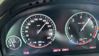 BMW X5 F15 M50D acceleration 100200 stage 1 [upl. by Ahsekahs833]