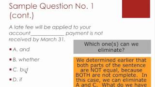 TOEIC Reading Skills Part I Overview and Question Type 5 Incomplete Sentences [upl. by Inalan141]