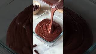 2 INGREDIENT CHOCOLATE MOUSSE MADE FROM LEFT OVER RICE shorts [upl. by Weidner]