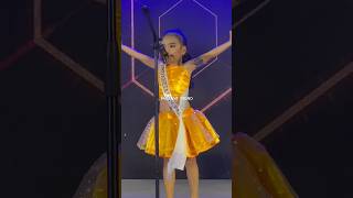 Urdaneta City QUINCESS FEYTH CALLANTA’s introduction during Stellar Pageants 2023 Kids Category [upl. by Monto]