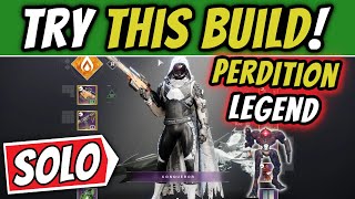 Hunter Build for FAST amp EASY Perdition Legend Lost Sector SOLO Clears  Destiny 2 Shorts [upl. by Ayatnahs]