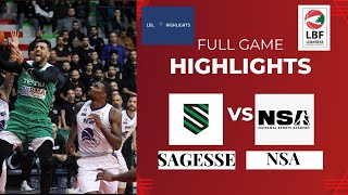 Sagesse vs NSA Full Game Highlights 20232024 RETOUR [upl. by Ananna]