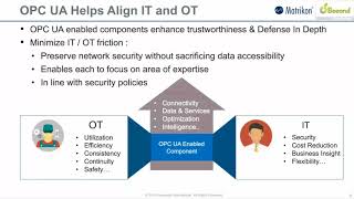 OPC UA Security Webinar [upl. by Nilloc]