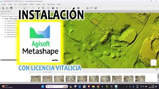 PROCESO DE INTALACIÓN AGISOFT METASHAPE 2 0 1 [upl. by Tak]