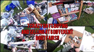 6 BOOT FAIRS IN 7 DAYS  PART 1 [upl. by Boony]