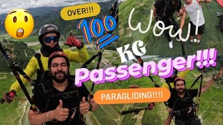 Paragliding Pokhara Nepal Sarangkot Indian Passenger🪂🇳🇵 [upl. by Leicester126]